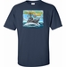 USS Donald Cook DDG-75 Printed Art T-Shirt