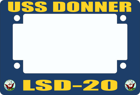 USS Donner LSD-20 Motorcycle Frame