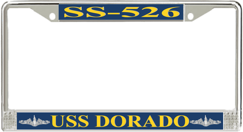 USS Dorado SS-526 License Plate Frame