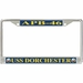 USS Dorchester APB-46 License Plate Frame