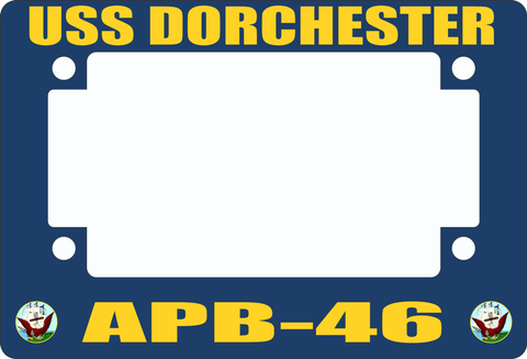USS Dorchester APB-46 Motorcycle Frame