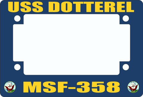 USS Dotterel MSF-358 Motorcycle Frame