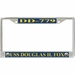 USS Douglas H. Fox DD-779 License Plate Frame