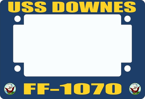 USS Downes FF-1070 Motorcycle Frame
