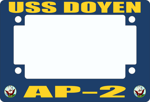 USS Doyen AP-2 Motorcycle Frame