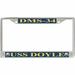 USS Doyle DMS-34 License Plate Frame