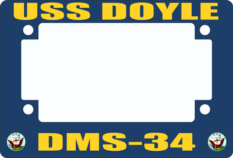 USS Doyle DMS-34 Motorcycle Frame