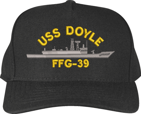 USS Doyle FFG-39 Ship Custom Embroidered Cap
