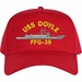 USS Doyle FFG-39 Ship Custom Embroidered Cap