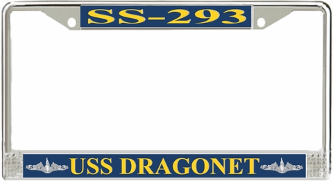 USS Dragonet SS-293 License Plate Frame