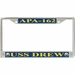USS Drew APA-162 License Plate Frame