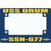 USS Drum SSN-677 Motorcycle Frame