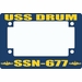 USS Drum SSN-677 Motorcycle Frame
