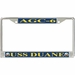 USS Duane AGC-6 License Plate Frame