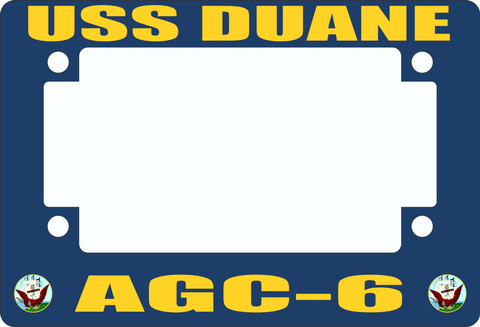 USS Duane AGC-6 Motorcycle Frame