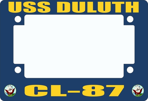 USS Duluth CL-87 Motorcycle Frame