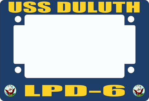 USS Duluth LPD-6 Motorcycle Frame