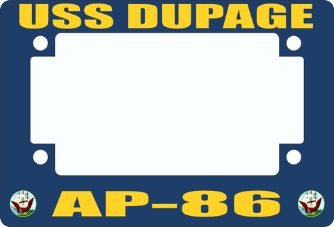 USS DuPage AP-86 Motorcycle Frame