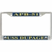 USS DuPage APB-51 License Plate Frame