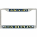 USS Duplin AKA-87 License Plate Frame