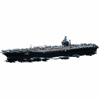 USS Dwight D. Eisenhower CVN-69 Merchandise Thumbnail Illustration