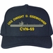 USS Dwight D. Eisenhower CVN-69 U.S. Made Cap