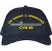 USS Dwight D. Eisenhower CVN-69 U.S. Made Cap