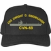 USS Dwight D. Eisenhower CVN-69 U.S. Made Cap