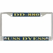 USS Dyess DD-880 License Plate Frame