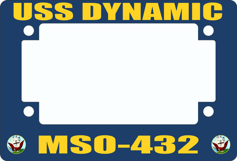 USS Dynamic MSO-432 Motorcycle Frame