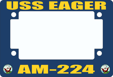 USS Eager AM-224 Motorcycle Frame