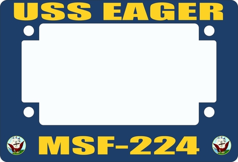 USS Eager MSF-224 Motorcycle Frame