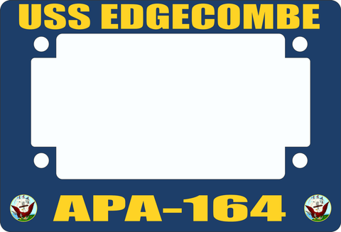 USS Edgecombe APA-164 Motorcycle Frame