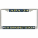 USS Edward Rutledge APA-24 License Plate Frame
