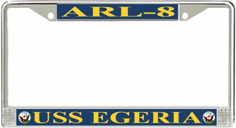 USS Egeria ARL-8 License Plate Frame