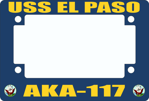 USS El Paso AKA-117 Motorcycle Frame