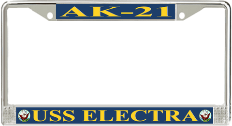 USS Electra AK-21 License Plate Frame