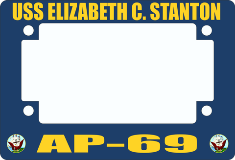 USS Elizabeth C. Stanton AP-69 Motorcycle Frame