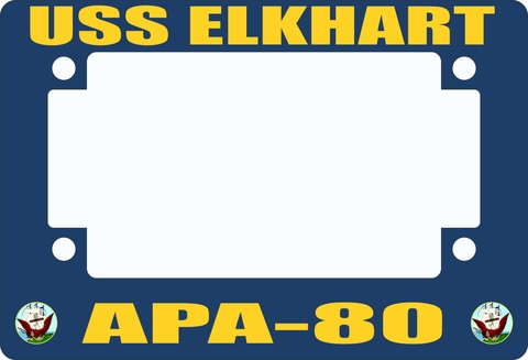 USS Elkhart APA-80 Motorcycle Frame
