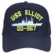 USS Elliot DD-967 Ship Cap