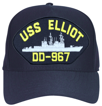 USS Elliot DD-967 Ship Cap