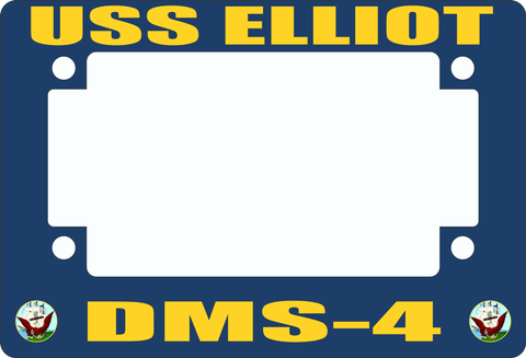 USS Elliot DMS-4 Motorcycle Frame