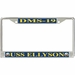 USS Ellyson DMS-19 License Plate Frame