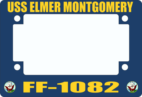USS Elmer Montgomery FF-1082 Motorcycle Frame
