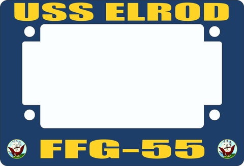 USS Elrod FFG-55 Motorcycle Frame