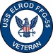 USS Elrod FFG-55 Veteran Decal Sticker
