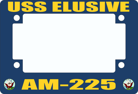 USS Elusive AM-225 Motorcycle Frame