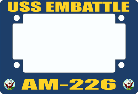 USS Embattle AM-226 Motorcycle Frame