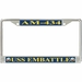 USS Embattle AM-434 License Plate Frame