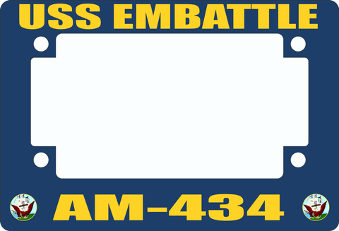 USS Embattle AM-434 Motorcycle Frame
